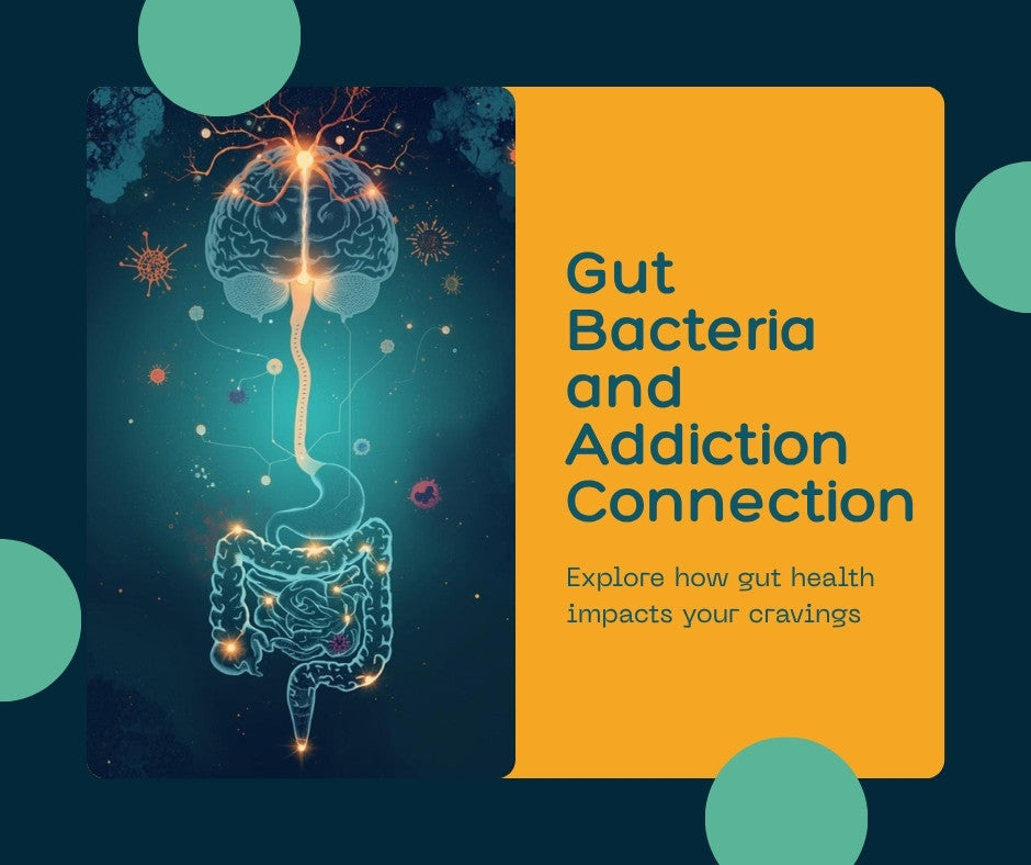 AI-assisted illustration: Your Gut Bacteria May Be Fueling Your Addiction