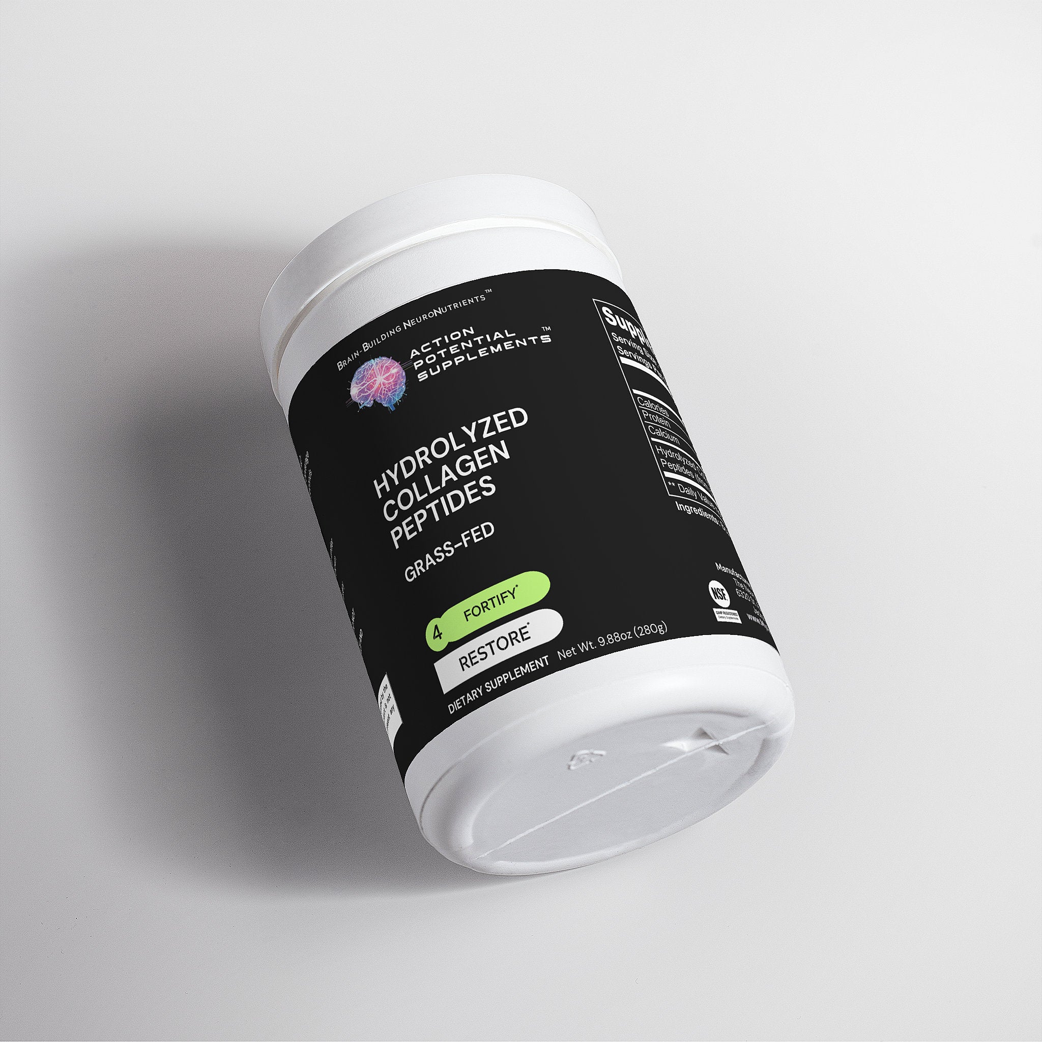 Grass-Fed Hydrolyzed Collagen Peptides - Ingredients detail