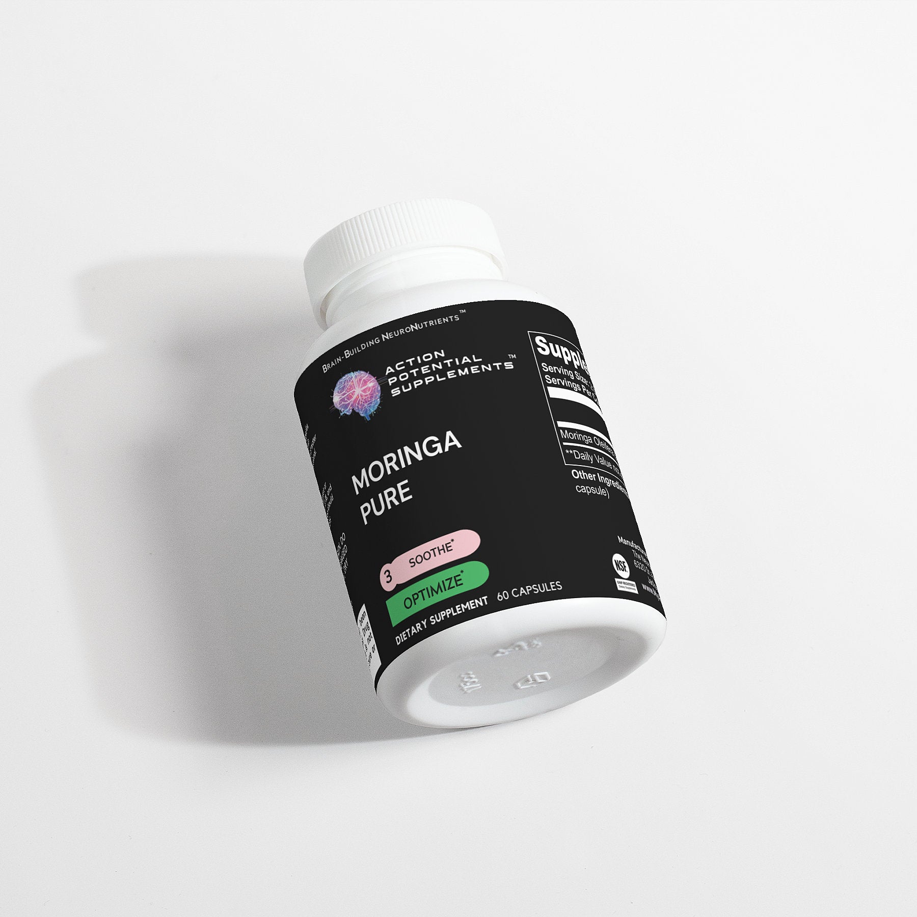 Moringa Pure - Product side view