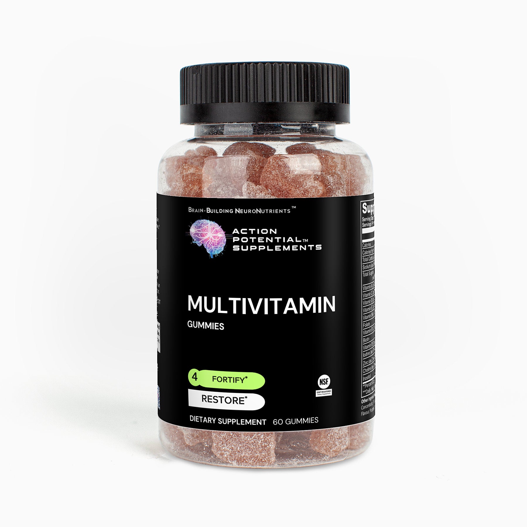 Multivitamin Bear Gummies (Adult) - Product front label