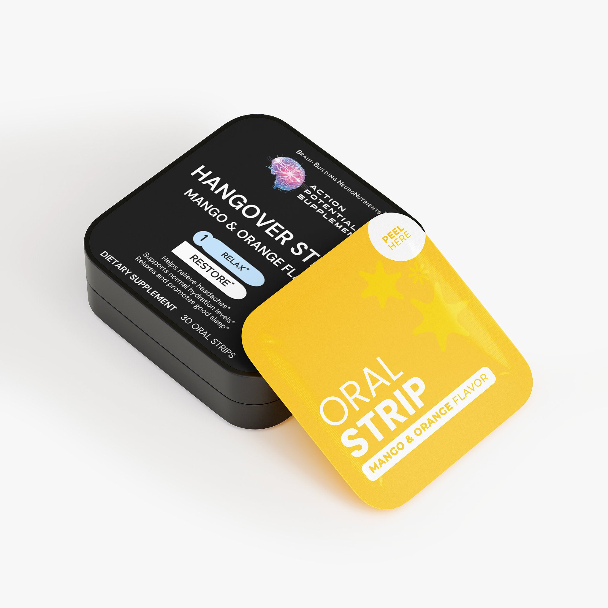 Hangover Strips - Product front label