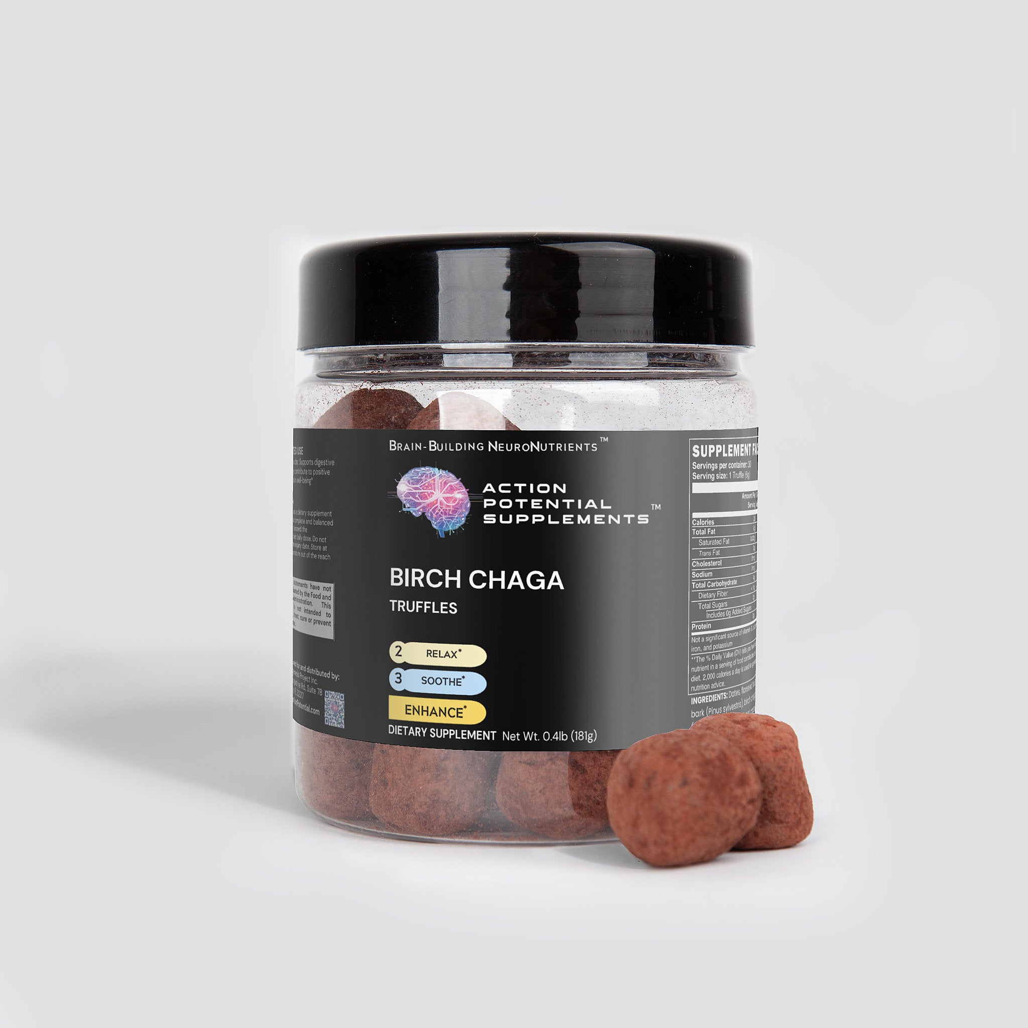 Birch Chaga Truffles - Ingredients detail