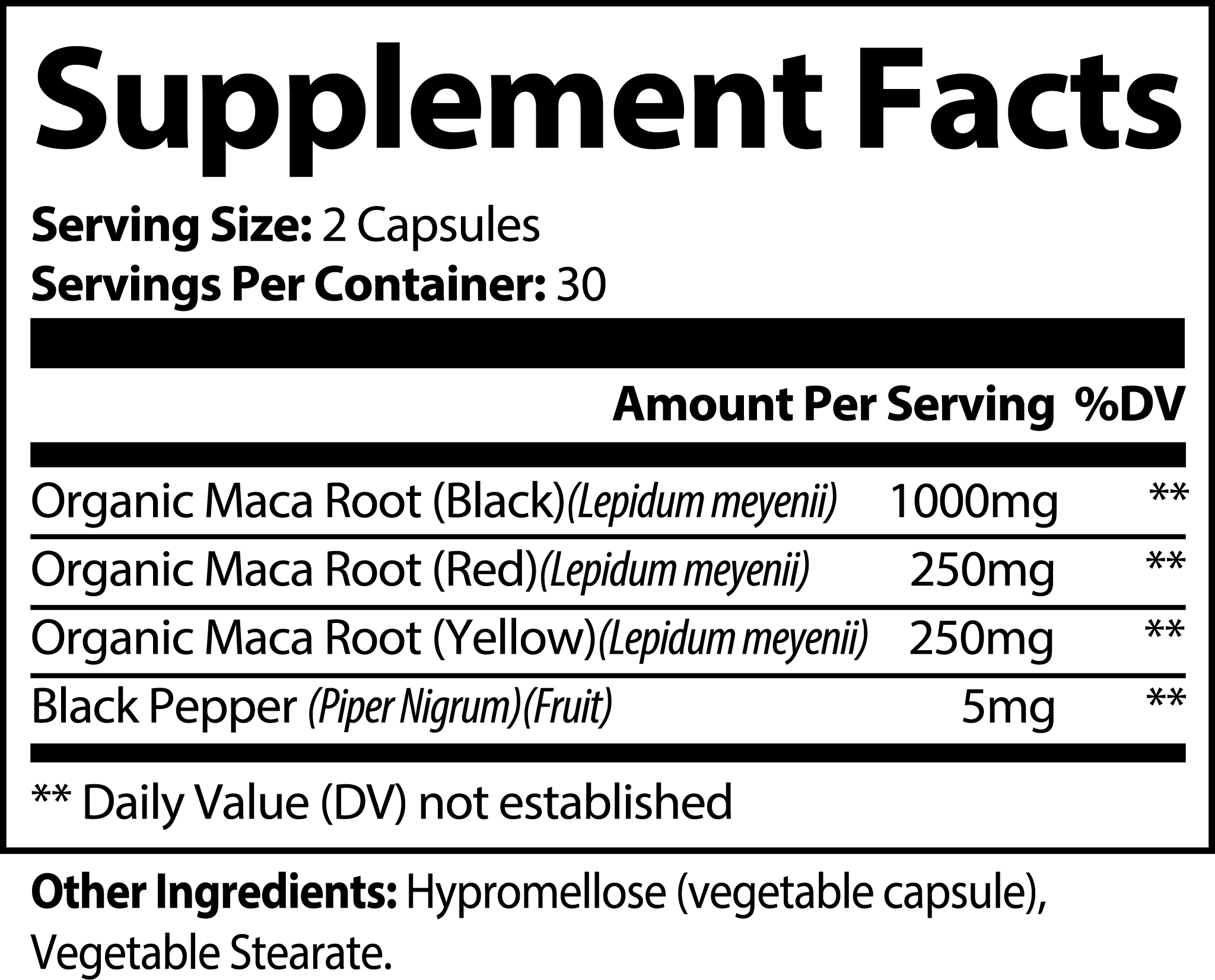 Vox4maca - Action Potential Supplements