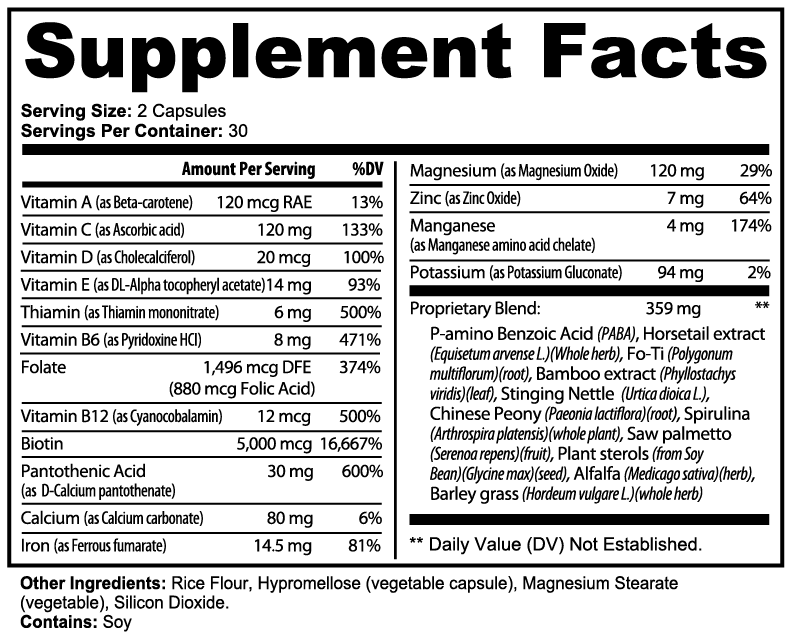 Vox4hair - Action Potential Supplements