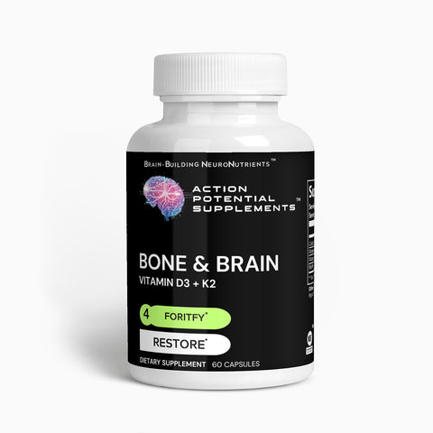 Bone & Brain Support - Product front label