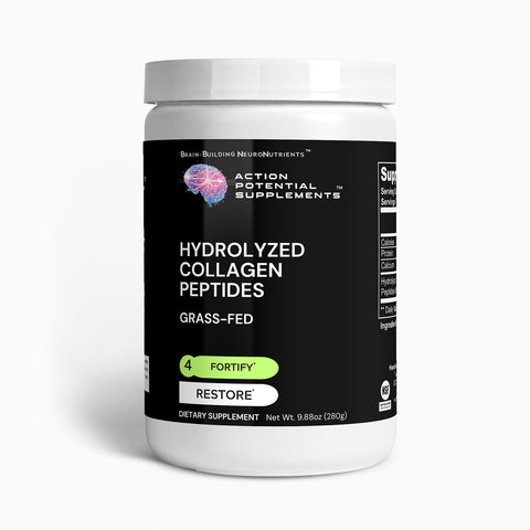 Grass-Fed Hydrolyzed Collagen Peptides - Product front label