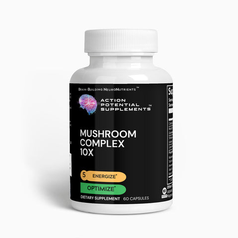 Mushroom Complex 10 X - Product front label