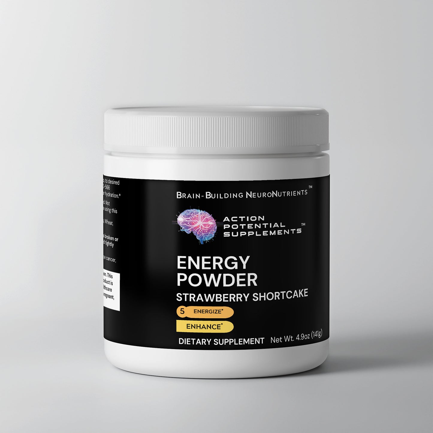 Energy Powder (Strawberry Shortcake)