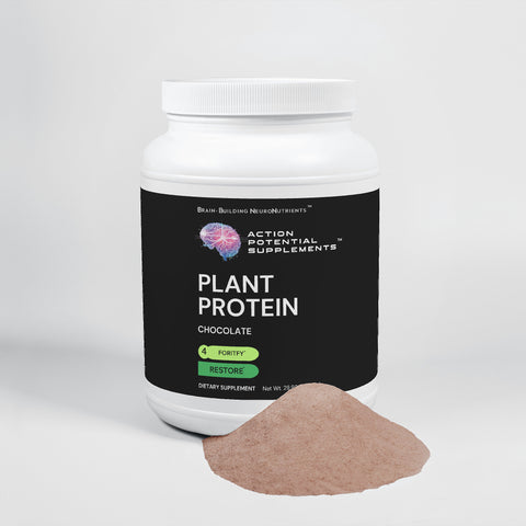 Plant Protein (Chocolate) - Product front label