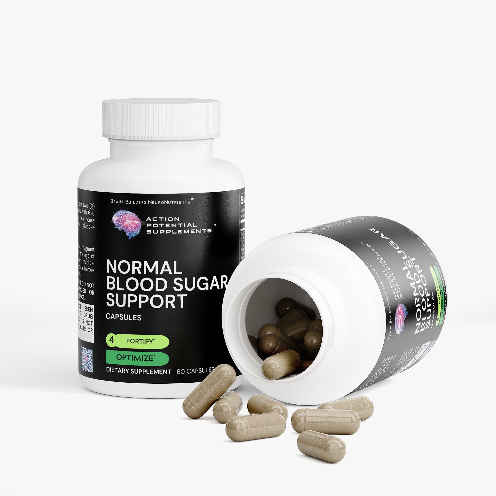 Normal Blood Sugar Support - Product front label