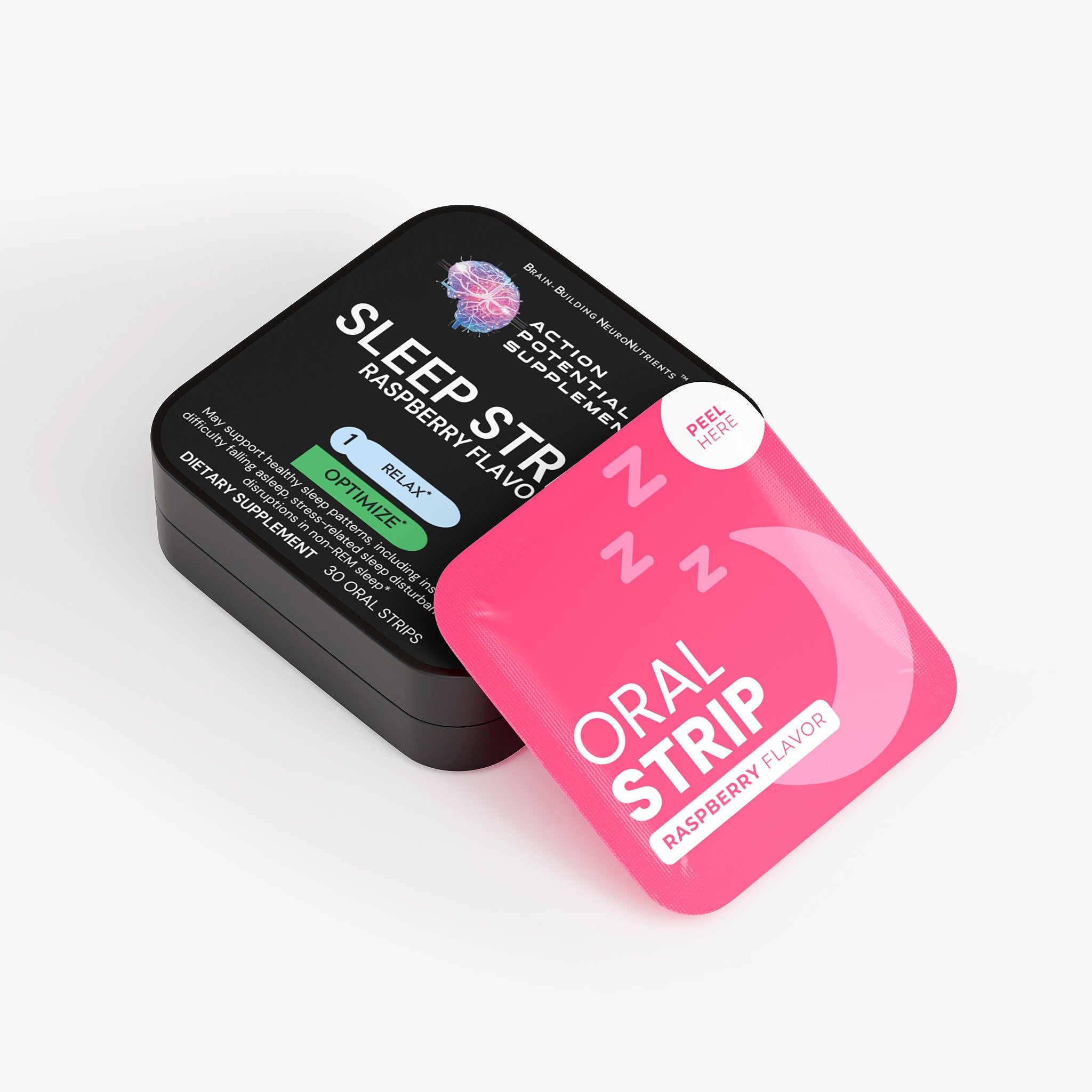 Sleep Strips - Product front label