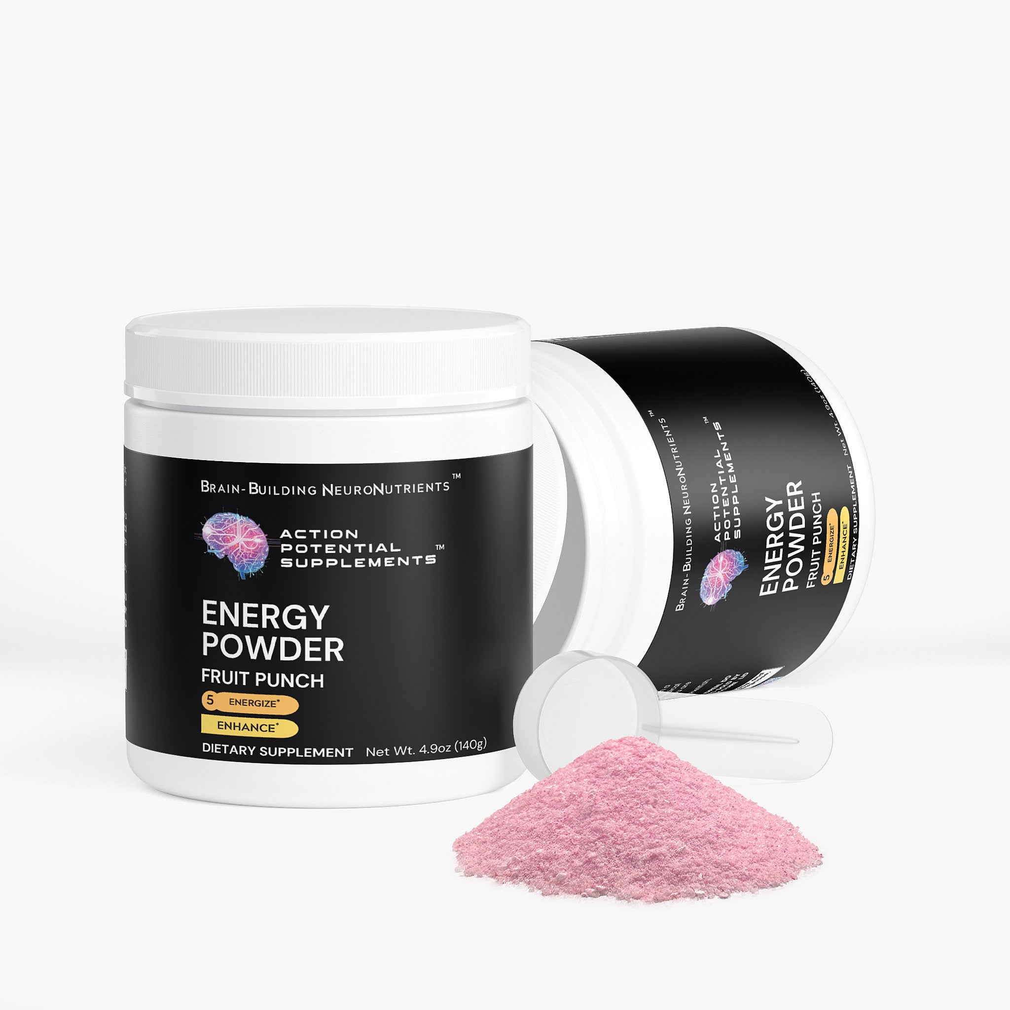 Energy Powder (Fruit Punch) - Supplement facts panel