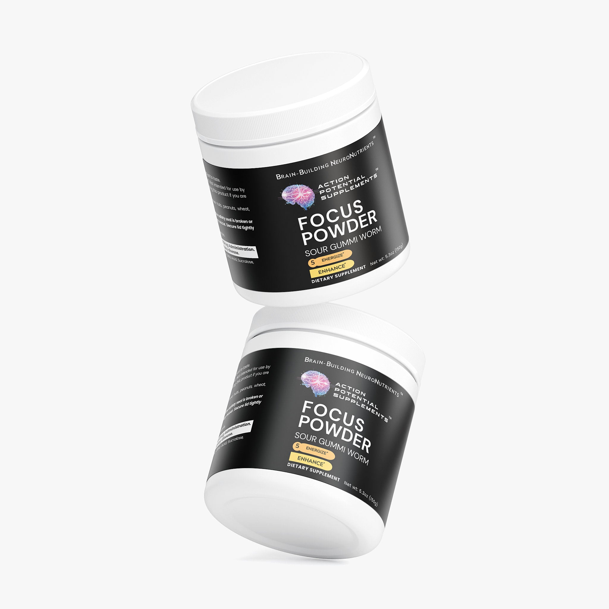 Focus Powder (Sour Gummi Worm)