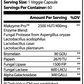 Enzyme Formula Capsule Supplement