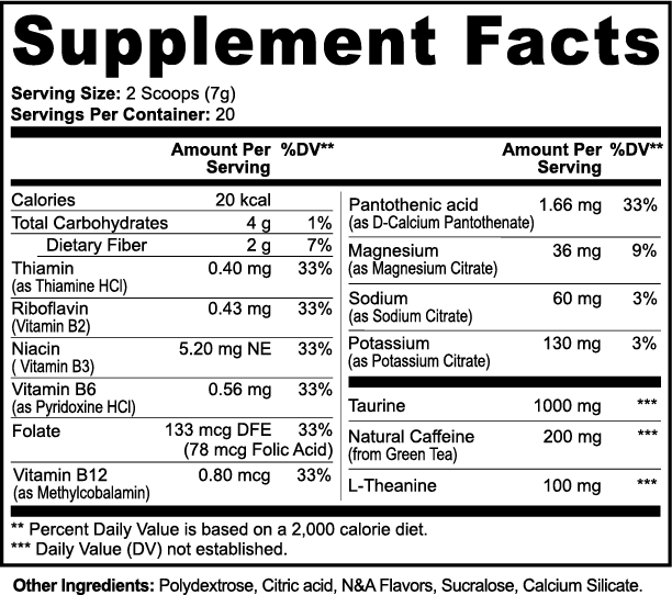 Energy Powder (Lychee Splash Energy) - Product image 6